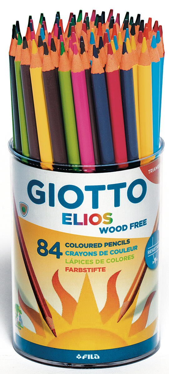 Crayon Couleur GIOTTO Bébé maxi - Classpack 36 crayons + 3 Taille-C