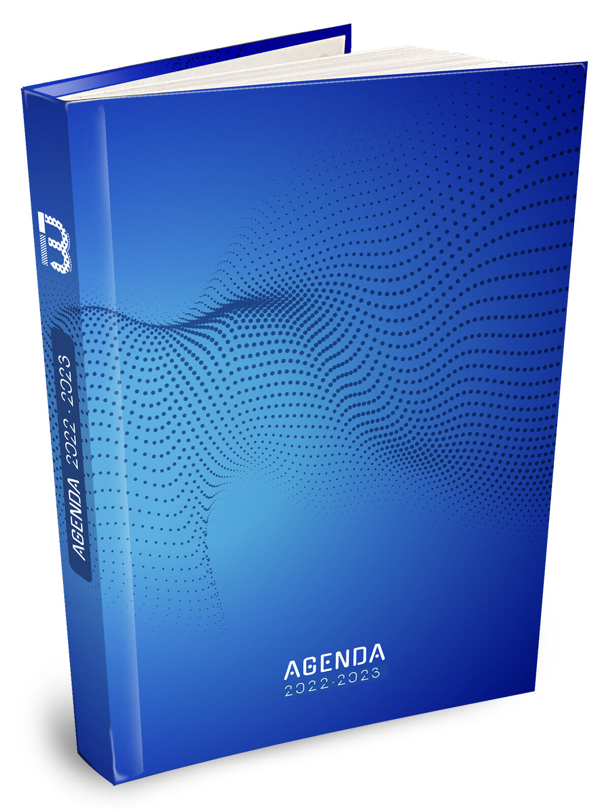 3660 - Agenda Techno - 12 x 17 cm - 1 page par jour