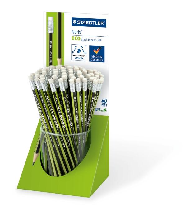 POT 72 CRAYONS GRAPHITE EMBOUT GOMME